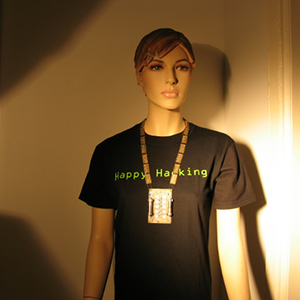 [The Sunstrap modeled by a mannequin.] 