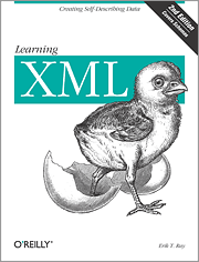 [An image of Erik Ray's Learning XML.] 