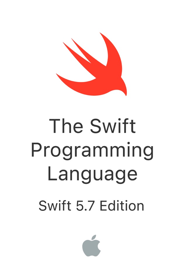 [Cover of the 5.7 edition of The Swift Programming Language.]
